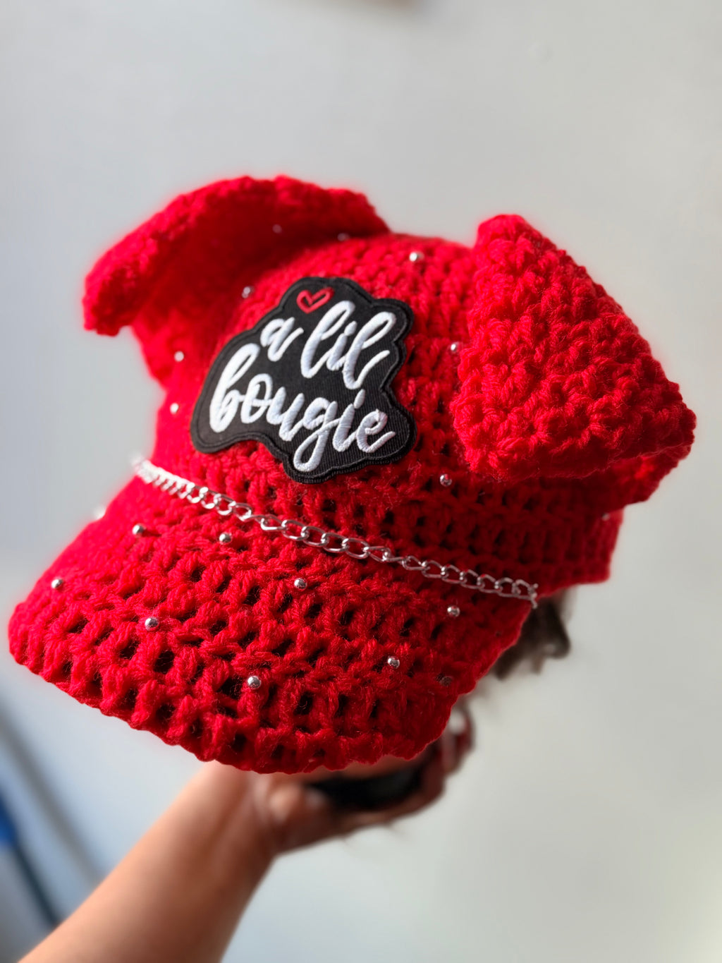 ‘A lil bougie’ Crochet Hat