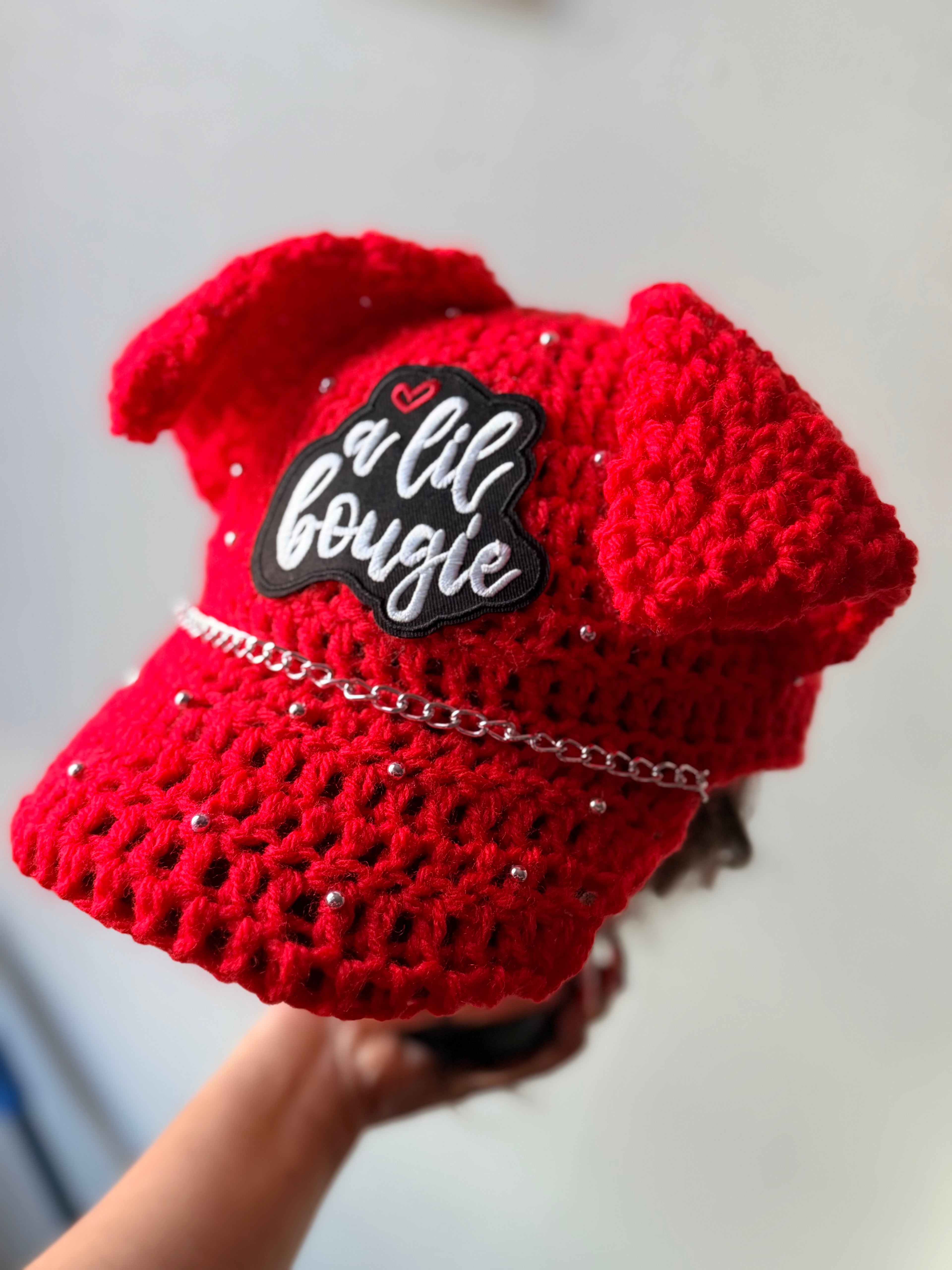 ‘A lil bougie’ Crochet Hat
