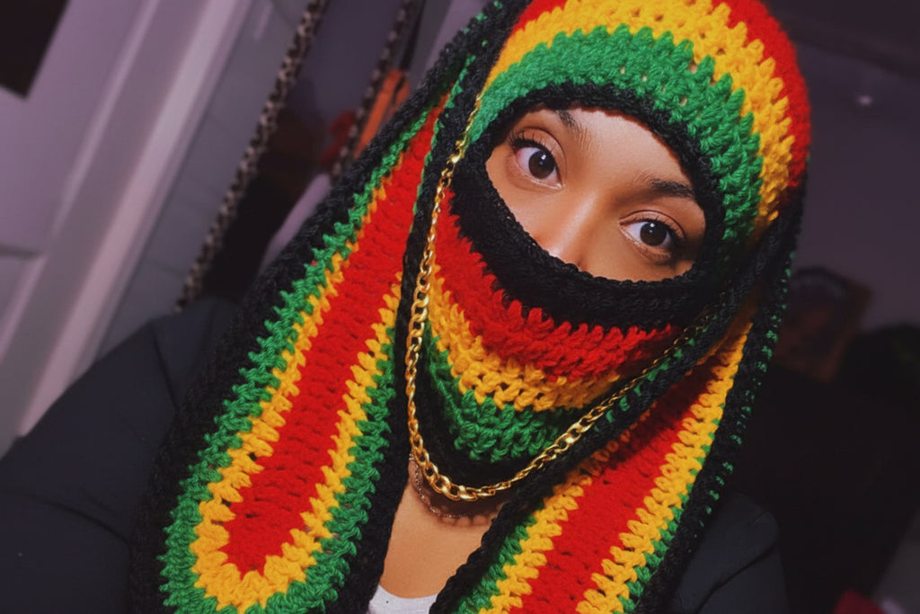 Rasta Bunny Balaclava
