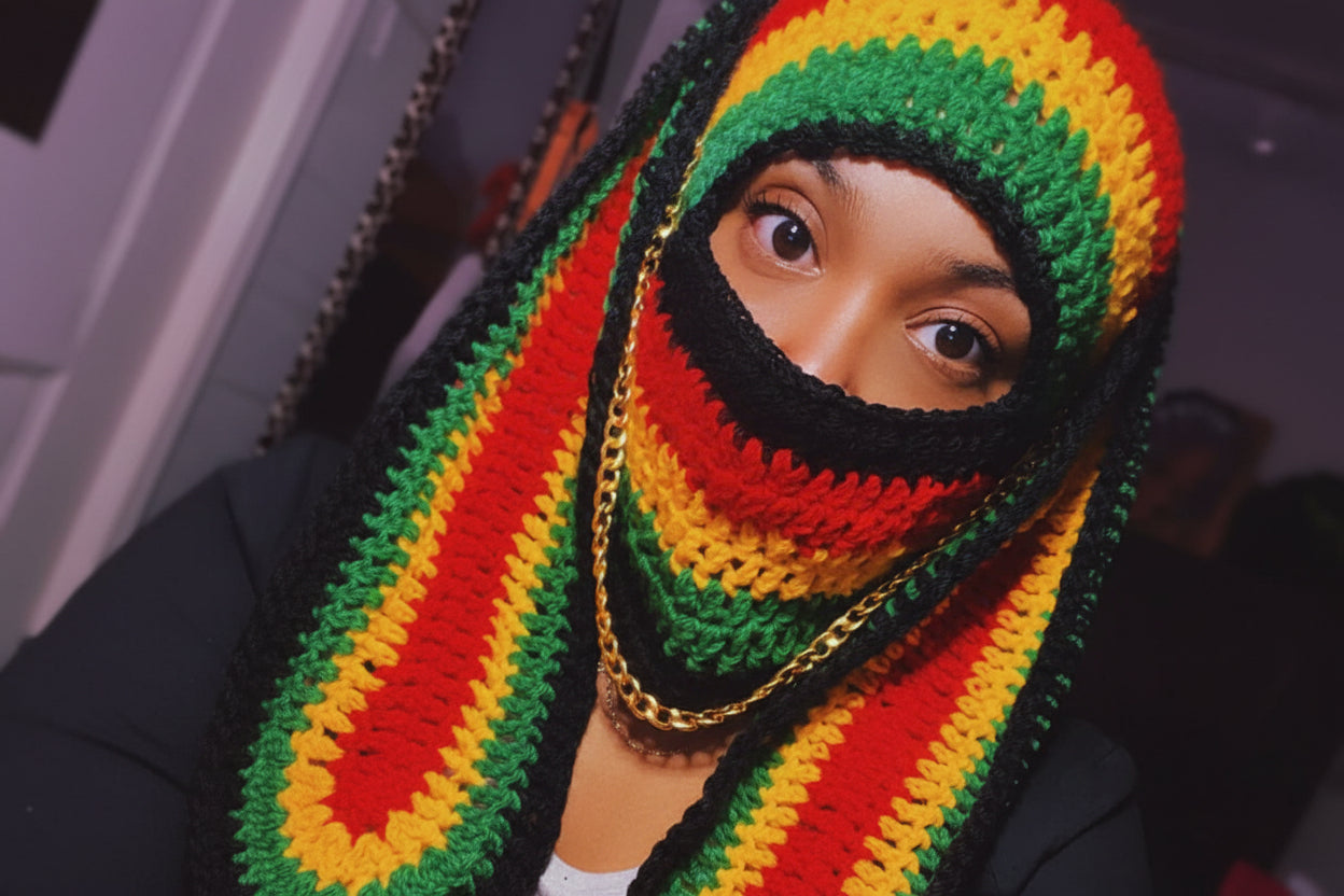Rasta Bunny Balaclava