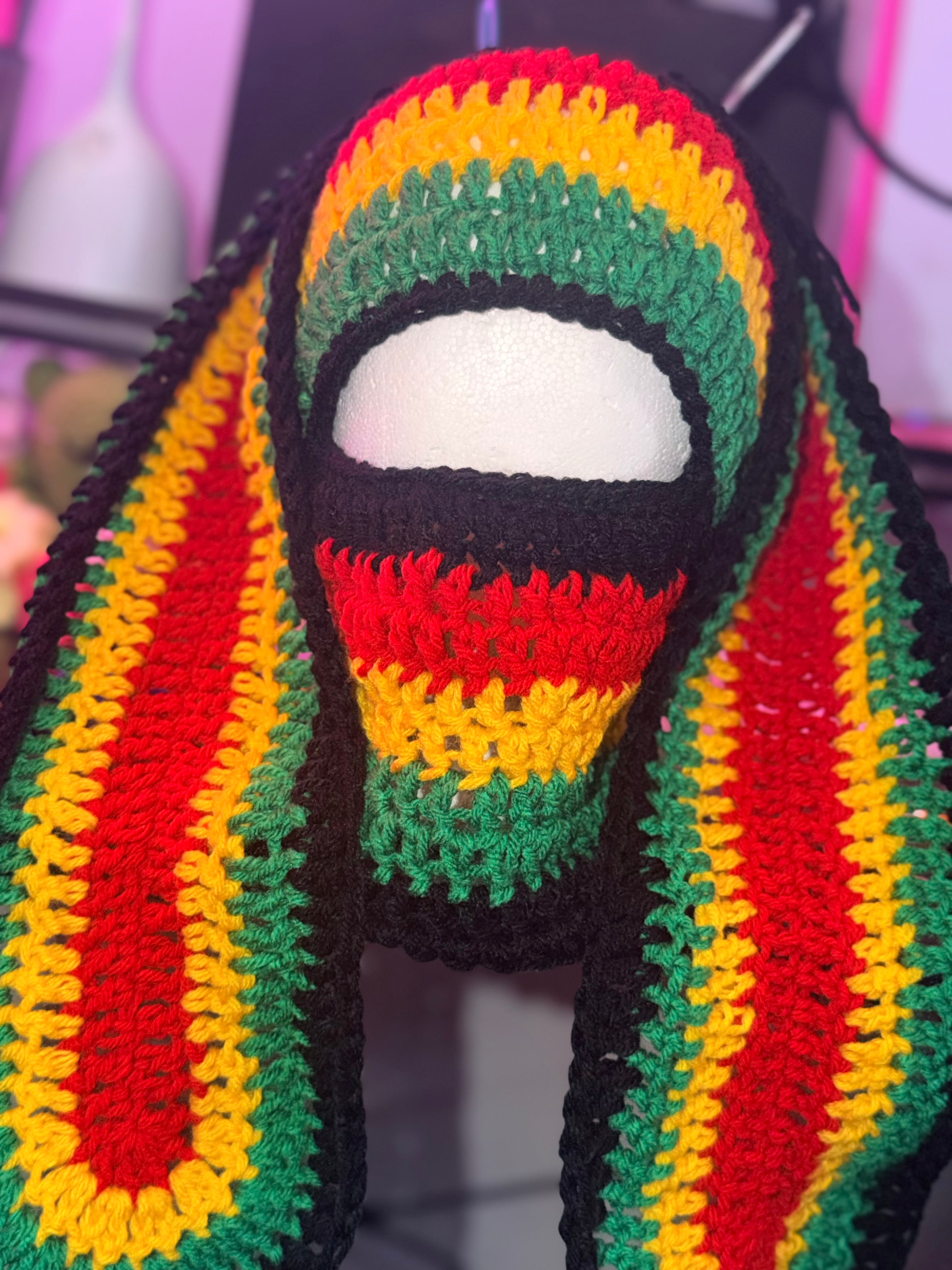 Rasta Bunny Balaclava