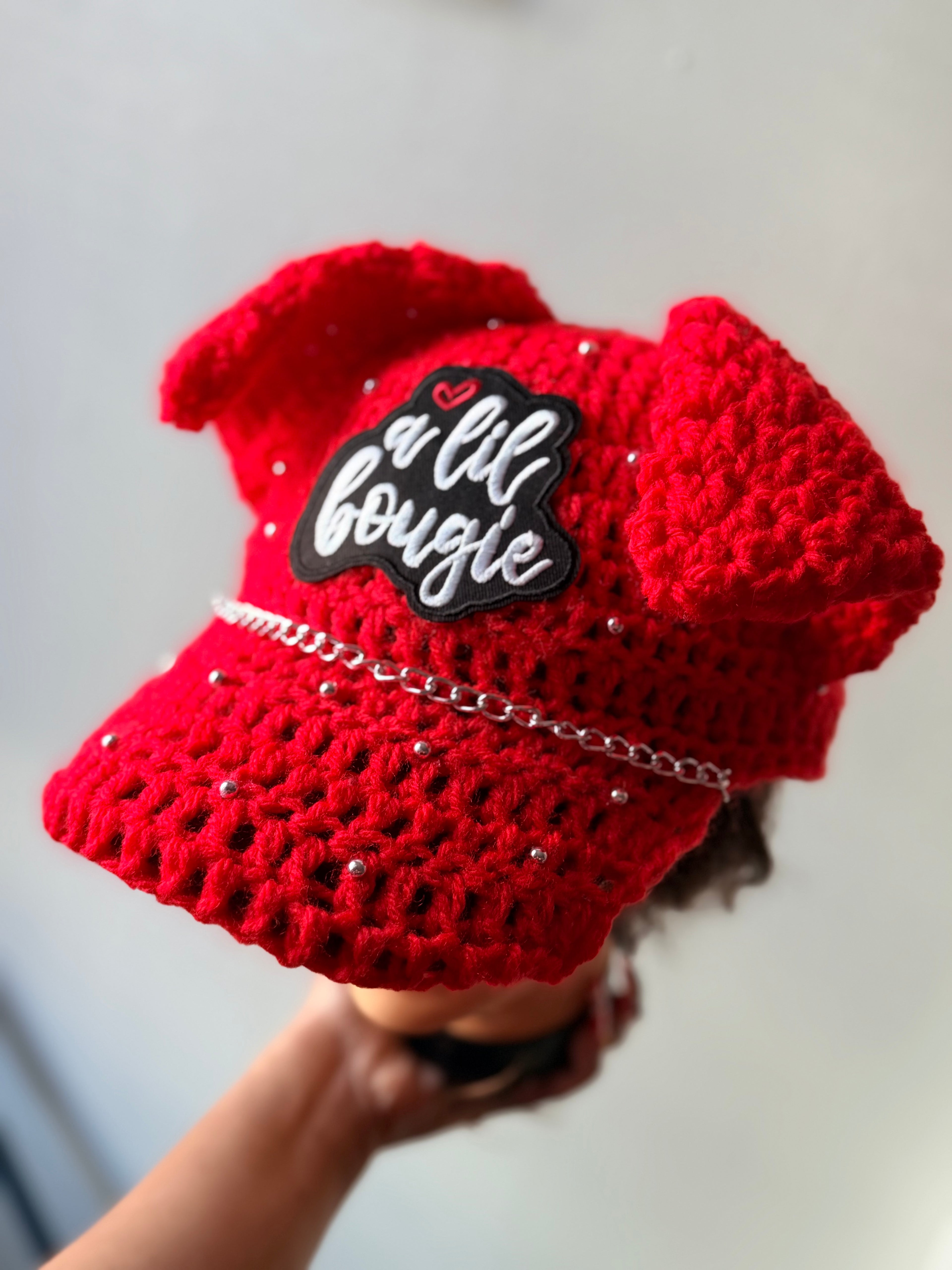 ‘A lil bougie’ Crochet Hat