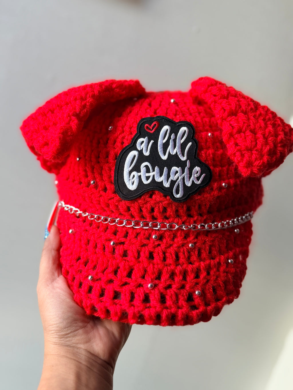 ‘A lil bougie’ Crochet Hat